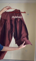 SN-Farshi Shalwar Brown